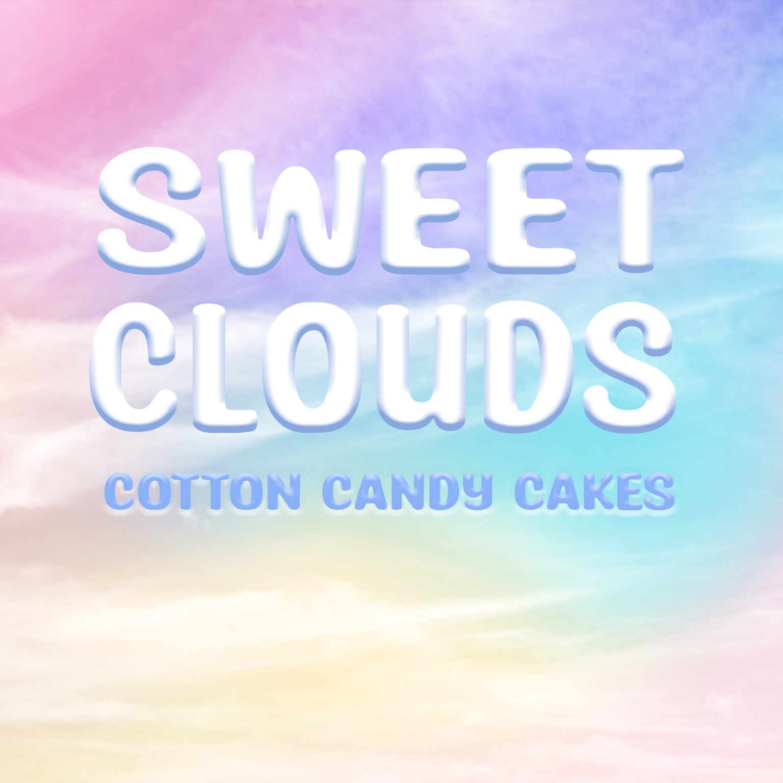 Sweet Clouds Cotton Candy Cakes