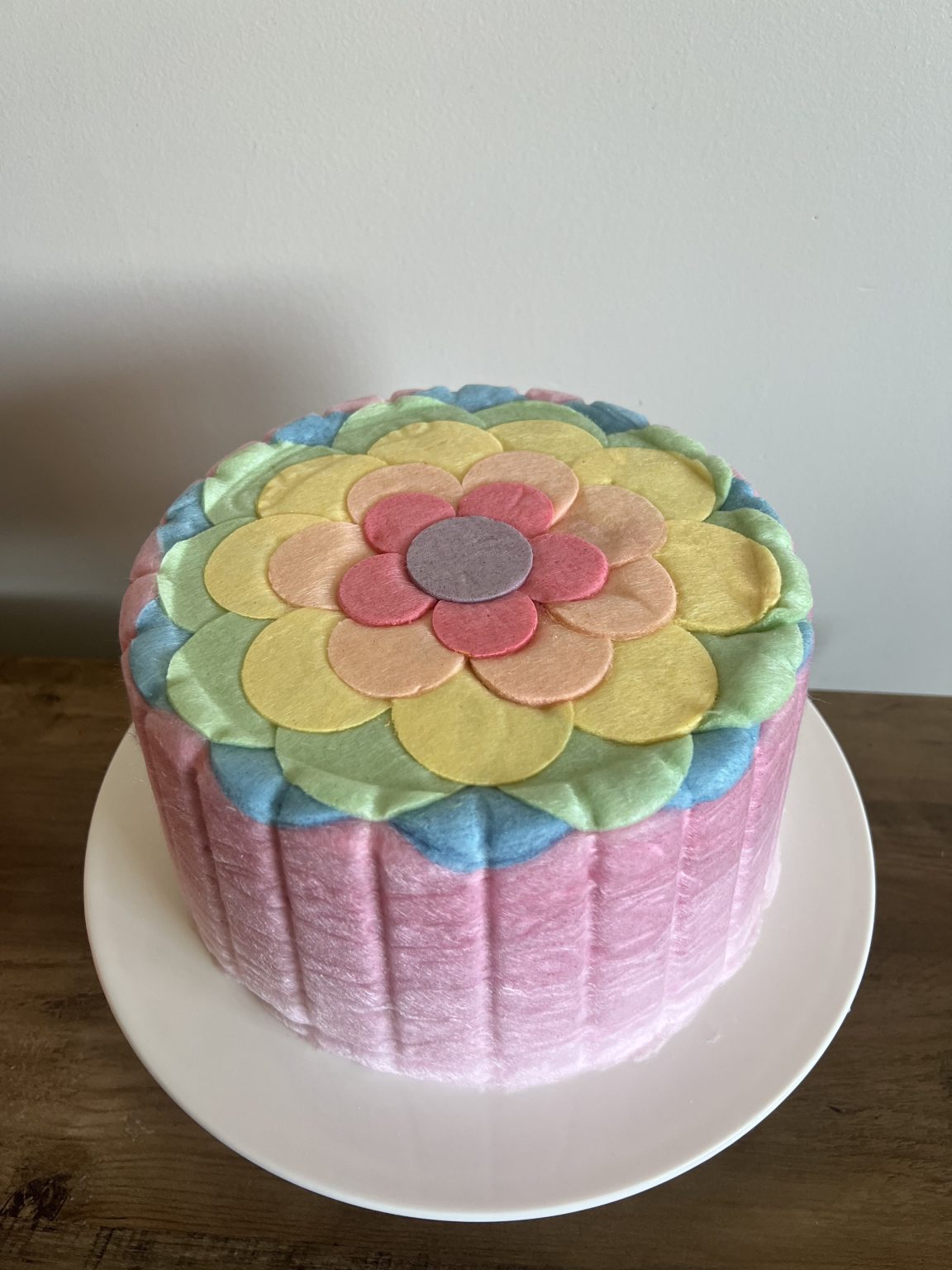 Sweet Clouds Cotton Candy Cakes