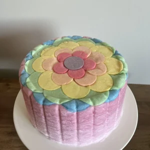 Flower Rainbow Cake