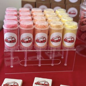 Ombre push pop stand