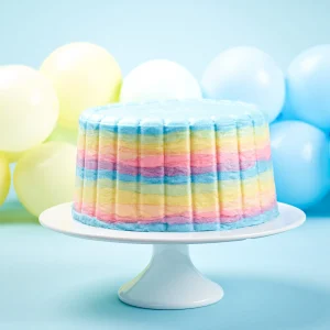 Blue rainbow