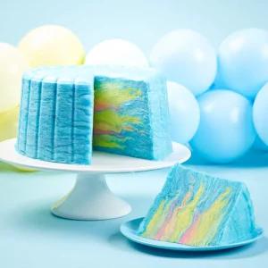 Blue rainbow surprise
